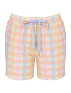TRIUMPH Pantaloni de pijama albastru deschis / portocaliu deschis / roz deschis / alb