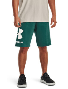 Pantaloni scurți pentru bărbați Under Armour Rival Flc Big Logo Shorts Green