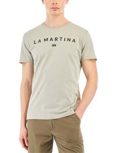 LA MARTINA T-Shirt 3LMYMR005 09092 pussywillow grey