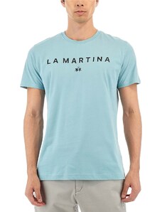 LA MARTINA T-Shirt 3LMYMR005 03227 aquifer