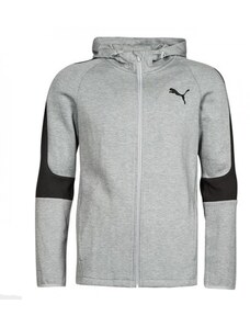 Puma evostripe core fz hoodie medium gray hea