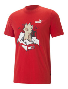 Puma graphics sneaker tee for all time red