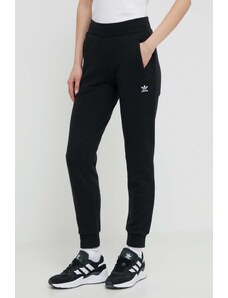 adidas Originals pantaloni de trening din bumbac culoarea negru, uni IA6479