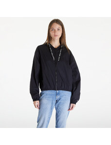 Hanorac pentru femei Calvin Klein Jeans Logo Drawstring Windbreaker Black