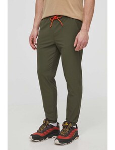 Marmot pantaloni de exterior Elche culoarea verde, neted