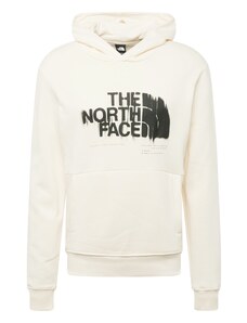 THE NORTH FACE Bluză de molton negru / alb