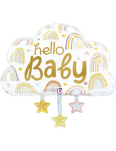 Grabo Balon Folie Hello Baby Norisor, 71 cm
