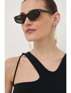 Saint Laurent ochelari de soare femei, culoarea maro