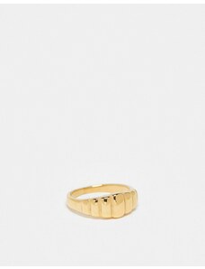Lost Souls stainless steel multi dome ring in gold