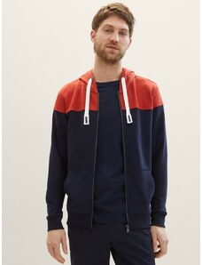 Tom Tailor Jachetă sport colorblock - Roşu