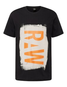 G-Star RAW Tricou bej / portocaliu / negru