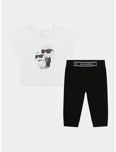 Set tricou și leggings Karl Lagerfeld Kids