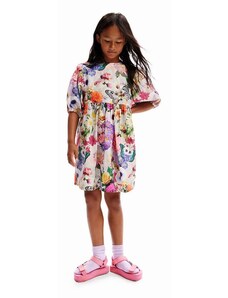 Desigual rochie din bumbac pentru copii mini, evazati