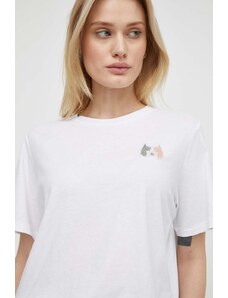 G-Star Raw tricou din bumbac femei, culoarea alb
