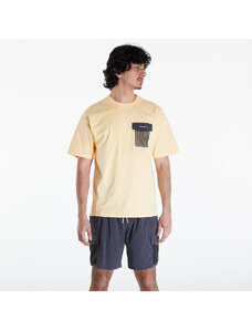 Tricou pentru bărbați Columbia Painted Peak Knit Short Sleeve Top Sunkissed/ Shark