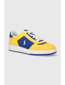Polo Ralph Lauren sneakers Polo Crt Spt culoarea galben, 809931572004