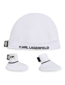 Set căciulă și șosete Karl Lagerfeld Kids