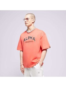 Alpha Industries Tricou College T Bărbați Îmbrăcăminte Tricouri 146501711 Roșu
