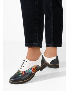 Zapatos Pantofi dama brogue Emily V5 multicolori
