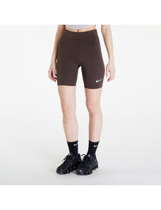 Pantaloni scurți pentru femei Nike Sportswear Classics Women's High-Waisted 8" Biker Shorts Baroque Brown/ Sail