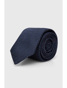 HUGO cravată culoarea bleumarin 50514846