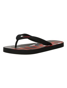 HUGO Flip-flops 'Arvel' roșu / negru