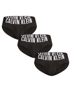 3PACK slipuri bărbați Calvin Klein negre (NB3610A-UB1) S