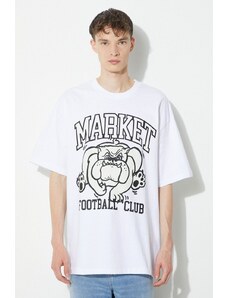 Market tricou din bumbac Offensive Line Uv T-Shirt barbati, culoarea alb, cu imprimeu, 399001776