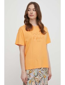 Mos Mosh tricou femei, culoarea portocaliu