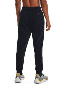 Pantaloni de trening pentru bărbați Under Armour Curry Fleece Sweatpants Black