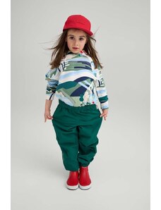 Reima pantaloni de ploaie pentru copii Kaura culoarea verde
