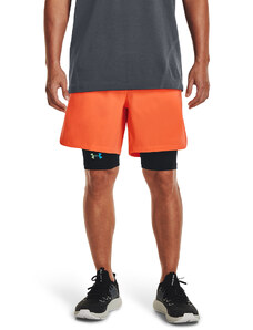 Pantaloni scurți pentru bărbați Under Armour Peak Woven Shorts Orange