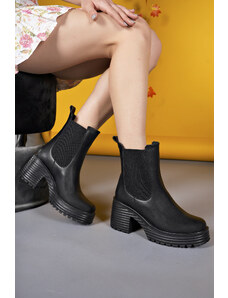 Riccon Women's Boots 00121410 Black Skin