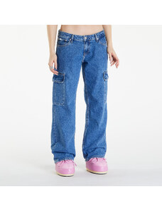 Pantaloni cargo pentru femei Calvin Klein Jeans Extreme Low Rise Baggy Jeans Denim Medium