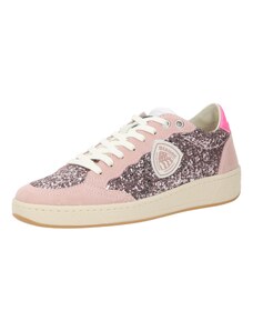 Blauer.USA Sneaker low roz / roz neon / negru / alb lână