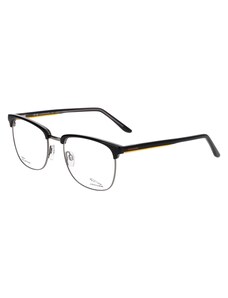 Rame ochelari de vedere, Jaguar, 33618-4929, ovali, negru, metal, 54mm x 20mm x 145mm