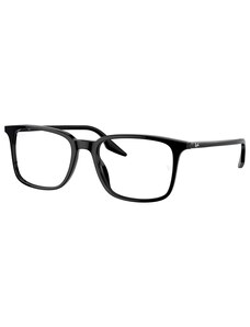 Rame ochelari de vedere, Ray Ban, RB 5421 2000, rectangulari, negru, plastic, 55 mm x 19 mm x 145 mm