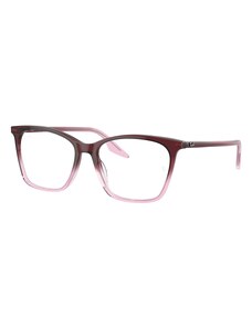 Rame ochelari de vedere, Ray Ban, RB5422 8311, rectangulari, roz, plastic, 52 mm x 16 mm x 140 mm