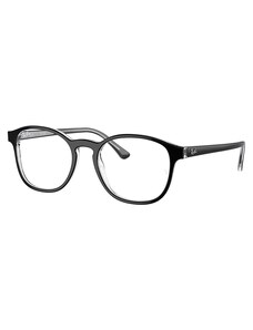 Rame ochelari de vedere, Ray Ban, RB 5417 2034, rectangulari, negru, plastic, 52 mm x 19 mm x 145 mm