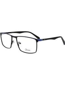 Rame ochelari de vedere,Ocean, MH11J19 C1, rectangulari, negru,metal,56 mm x 18 mm x 142 mm