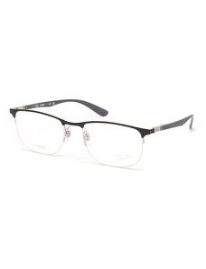 Rame ochelari de vedere Ray Ban, RB 6513 3163, rectangulari, negru, metal, 55 mm x 20 mm x 145 mm