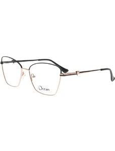 Rame ochelari de vedere,Ocean, 8314, ochi de pisica , roz , metal ,54 mm x 16 mm x140 mm