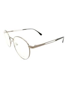Rame ochelari de vedere Avanglion, AVO 3300-50, rotunzi, argintiu inchis, metal, 50 mm x 19 mm x 145 mm
