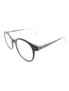 Rame ochelari de vedere, Kubik, 3051 C1, Ovali, negru, plastic, 49 mm x 20 mm x 140 mm