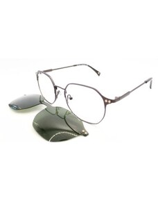 Rame ochelari de vedere, Polar glare, PG7016B, rectangular, negru, metal, 51 mm x 18 mm x 140 mm