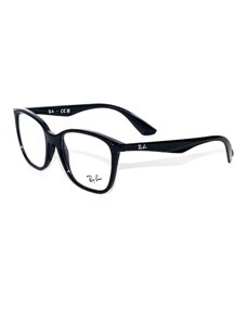 Rame ochelari de vedere unisex Ray-Ban RX7066 2000, Rectangular, Negru, Plastic, 52 mm, 17 mm, 140 mm