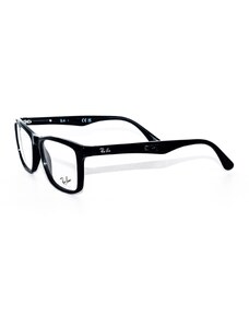 Rame ochelari de vedere barbati Ray-Ban RX7047 2000 , Rectangular, Negru, Plastic, 54 mm, 17 mm, 140 mm