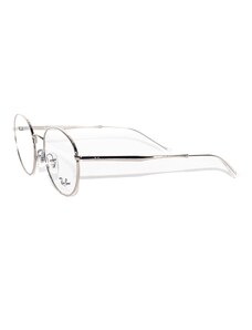 Rame ochelari de vedere unisex Ray-Ban RX3681V 2501, Rotund, Argintiu, Metal, 50 mm, 20 mm, 145 mm