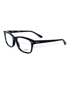 Rame ochelari de vedere unisex Ray-Ban RX5383 2000, Rectangular, Negru, Plastic, 56 mm, 19 mm, 150 mm