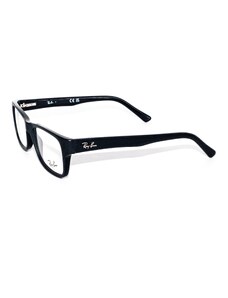 Rame ochelari de vedere barbati Ray-Ban RX5169 2034, Rectangular, Negru, Plastic, 54 mm, 16 mm, 140 mm